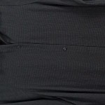 Vorschaubild 3 von Hemdblusenkleid Damen Gr. 34 Schwarz Uni Freizeit Midikleid