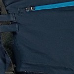 Vorschaubild 4 von Outdoorhose Kinder Schwarz Gr. 152 Polyester Uni Reißverschluss-Details Logo
