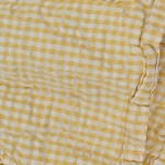Vorschaubild 3 von Pumphose Shorts kariert gelb Gr. 98 Baumwolle Freizeit