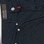 Vorschaubild 3 von Stoffhose Herren Casual Baumwolle Schwarz Gr. 50 W33 L34