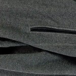 Vorschaubild 3 von Damen Fleecejacke Sport Kapuze Reißverschluss Grau Gr. 38 M