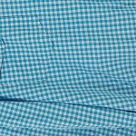 Vorschaubild 3 von Trachtenhemd Herren Langarm Kariert Blau Baumwolle Gr. XL
