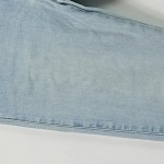 Vorschaubild 3 von Flare Jeans Schlaghose Damen Blau W26 34 XS Baumwolle Freizeit