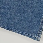 Vorschaubild 4 von High Waisted Jeans Shorts Damen Blau W27 L20 100% Baumwolle