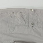 Vorschaubild 2 von Damen Cargohose Beige Wolle Loose Fit Gr. 40 Freizeit Hose