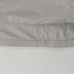 Vorschaubild 4 von Damen Cargohose Beige Wolle Loose Fit Gr. 40 Freizeit Hose