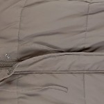 Vorschaubild 3 von Steppmantel Damen Beige Gesteppt Reißverschluss Gr. 38 M Freizeit Mantel