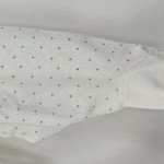 Vorschaubild 2 von Schlafanzug Baby Strampler Gepunktet Baumwolle Gr. 86 Weiß