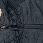 Vorschaubild 3 von Steppjacke Damen Gr. S Schwarz Kapuze Leicht Freizeit Polyester