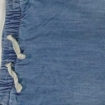 Vorschaubild 3 von Jeans Tapered Fit Kinder Hose Blau Baumwolle Zugband Gr. 80
