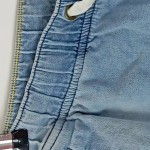 Vorschaubild 3 von Jeans Shorts Kinder Jungen Hose Blau Baumwolle Gr. 152 Zugband