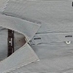 Vorschaubild 3 von Business Hemd Damen Langarm Gestreift Blau Baumwolle Gr. 36 S