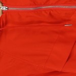 Vorschaubild 3 von Windjacke Damen Kapuze Reißverschluss Rot Gr. 36 S Casual Übergangsjacke
