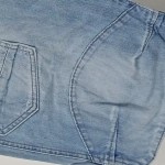 Vorschaubild 6 von Cargo Shorts Herren Blau Gr. W33/50/L Baumwolle Uni Casual Freizeit