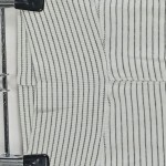 Vorschaubild 2 von Baby Kinder Leggings gestreift weiß Baumwolle Gr 62 Alltag