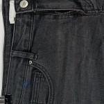 Vorschaubild 2 von Damen Jeans Shorts Gr. 40 Schwarz Casual Baumwolle Freizeit Kurze Hose