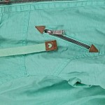 Vorschaubild 4 von Damen Leinen Windjacke Kapuze Türkis Gr. 36 S Freizeit Frühling Sommer
