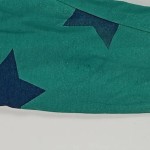 Vorschaubild 3 von Jogginghose Gr. 98 Grün Sterne Baumwolle Sweathose Kinder Hose Rippstrick
