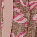 Vorschaubild 3 von Damen Gürteltasche Pink Logo Print Polyester Mittel