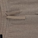 Vorschaubild 2 von Jogginghose Kinder Sweatpants Baumwolle Meliert Braun Gr. 146 Rippstrick