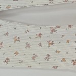 Vorschaubild 3 von Baby Mädchen Leggings Blumenmuster Rippstrick Weiß Gr 80