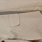 Vorschaubild 2 von Blazer Klassisch Business Sakko Damen Beige Gr. 36 S