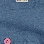 Vorschaubild 3 von Jeanskleid Latzkleid Gr. 68 Blau Applikationen