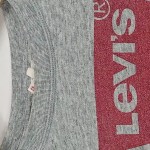 Vorschaubild 3 von Damen Sweatshirt Pullover Grau Logo Print Gr. 38 M Baumwolle