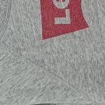 Vorschaubild 4 von Damen Sweatshirt Pullover Grau Logo Print Gr. 38 M Baumwolle