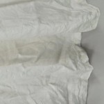 Vorschaubild 2 von Sommerkleid Damen Leinen Midikleid Weiß Falten Casual Gr. 44 XXL