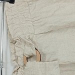 Vorschaubild 2 von Cargo Shorts Damen Beige Gr. 40 L Viskose Leinen
