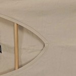 Vorschaubild 2 von Top Damen Ärmellos Basic Baumwolle Beige Gr. 36 S Minimalistisch