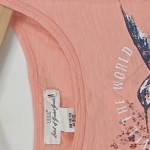 Vorschaubild 3 von Kinder T-Shirt Kurzarm Rosa Tiermotiv Baumwolle Gr. 146