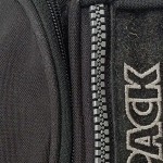 Vorschaubild 2 von Gürteltasche Herren Schwarz Polyester Logo Print Freizeit 16x22cm