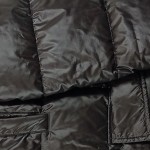 Vorschaubild 4 von Steppmantel Damen Braun Gr. 42/XL Polyester Uni Casual Langarm