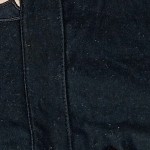 Vorschaubild 6 von Jeanskleid Kinder Schwarz Gr. 104 Baumwolle Uni Casual Freizeit