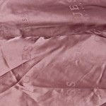 Vorschaubild 2 von Damen Hemdbluse Rosa Logo Print Langarm Gr. 34 XS