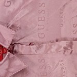 Vorschaubild 3 von Damen Hemdbluse Rosa Logo Print Langarm Gr. 34 XS