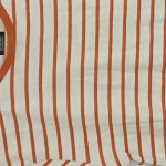 Vorschaubild 3 von T-Shirt Herren Kurzarm Gestreift Baumwolle Weiß Gr. 46 S