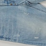 Vorschaubild 3 von Ripped Jeans Herren Blau Gr. W30/46/S Baumwolle Uni Casual 40 cm L27