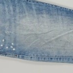 Vorschaubild 4 von Damen Destroyed Jeans Blau W33 L30 Used Look Baumwolle Gr. 42