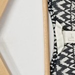 Vorschaubild 3 von Damen Top Ärmellos Schwarz Geometrisch Gr. 36 S Casual Freizeit