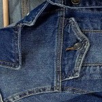 Vorschaubild 3 von Herren Jeansjacke Denim Jacke Blau Baumwolle Stretch Gr. 46 S