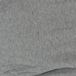 Vorschaubild 4 von Pullover V-Ausschnitt Grau Gr. 44 XS Herren Baumwolle Sweater
