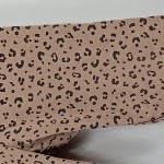 Vorschaubild 2 von Kinder Leggings Gr. 110 Beige Tierdruck Baumwolle