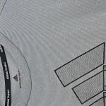 Vorschaubild 5 von Sportshirt Damen Gr. 46/3XL Grau Polyester Gestreift Sportlich Kurzarm -