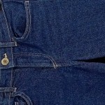 Vorschaubild 2 von Jeans Straight Leg Kinder Hose Baumwolle Blau Gr. 116