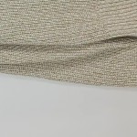 Vorschaubild 4 von Damen Strickpullover Melange Schalkragen Langarm Beige Gr. 46 3XL