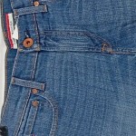 Vorschaubild 3 von Herren Jeans Straight Leg Blau Gr. 46 W30 Baumwolle Elasthan