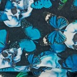 Vorschaubild 3 von Herren T-Shirt Kurzarm Abstrakt Print Schwarz Gr. 34 XS Freizeit
